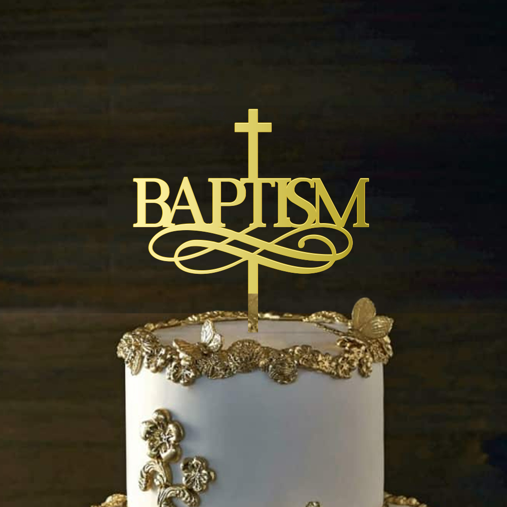 ป้ายอะคริลิค-happy-christening-baptism-สําหรับตกแต่งเค้ก