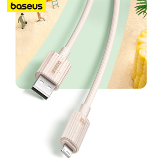 Baseus สายชาร์จ USB 2.4A เป็น Lightning สําหรับ iPhone 15 14 13 12 11Pro Max