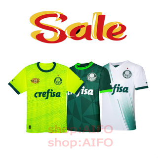 เสื้อกีฬาแขนสั้น ลายทีมชาติฟุตบอล Palmeiras 23 24 ชุดเหย้า คุณภาพสูง สําหรับผู้ชาย