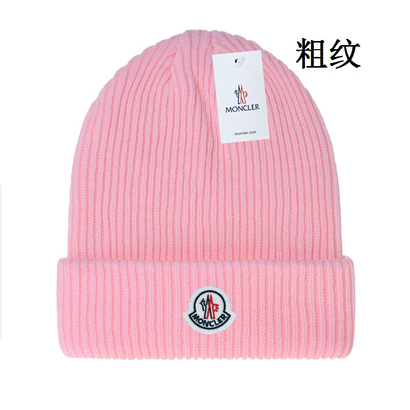 beanies-moncler-หมวกบีนนี่ถัก-แบบสวมหัว-เนื้อหยาบ-ให้ความอบอุ่น-แฟชั่นฤดูใบไม้ร่วง-และฤดูหนาว-ลําลอง-สําหรับทุกเพศ