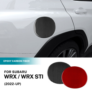 สติกเกอร์คาร์บอนไฟเบอร์ ติดฝาถังน้ํามัน อุปกรณ์เสริม สําหรับตกแต่งรถยนต์ Subaru WRX STI และ WRX 22-23