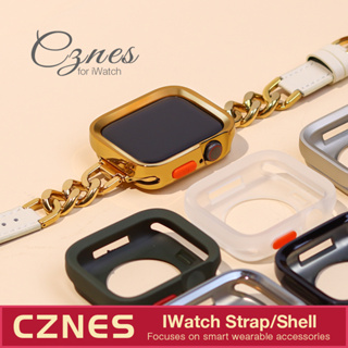 [High Edge Watch Case] เคสนาฬิกาข้อมือซิลิโคน ขอบสามมิติ เคสนาฬิกา ซิลิโคนนิ่ม SE S8 S7 45 มม. 41 มม. เคสกันกระแทก