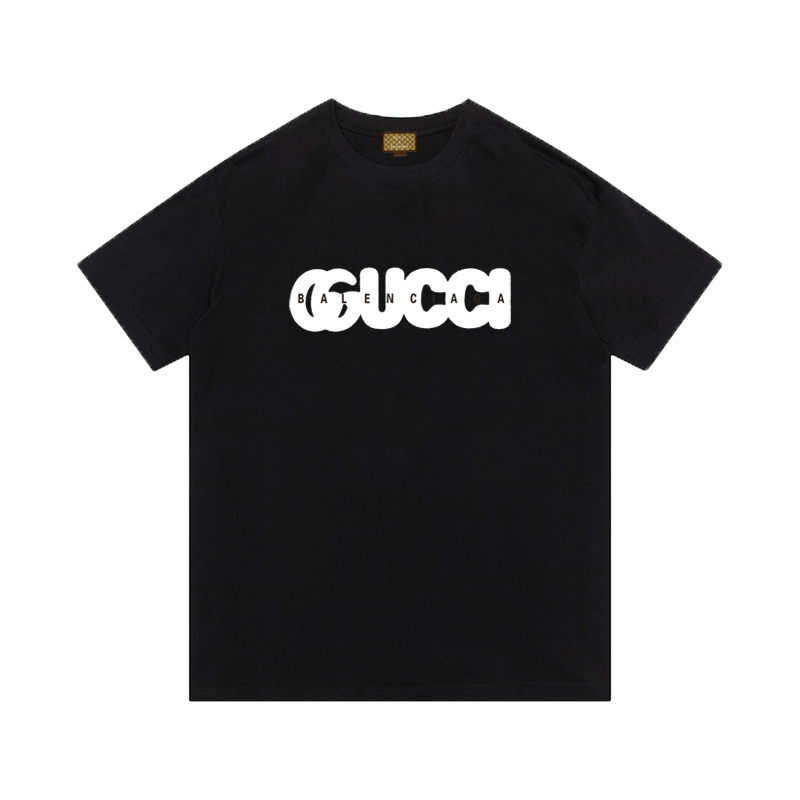 gucc1-เสื้อยืด-คอกลม-แขนสั้น-ผ้าฝ้าย-พิมพ์ลาย-แฟชั่นสําหรับผู้ชาย-และผู้หญิง