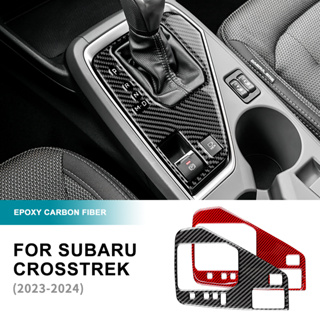 สติกเกอร์คาร์บอนไฟเบอร์ อุปกรณ์เสริม สําหรับ Subaru Crosstrek 2023-2024