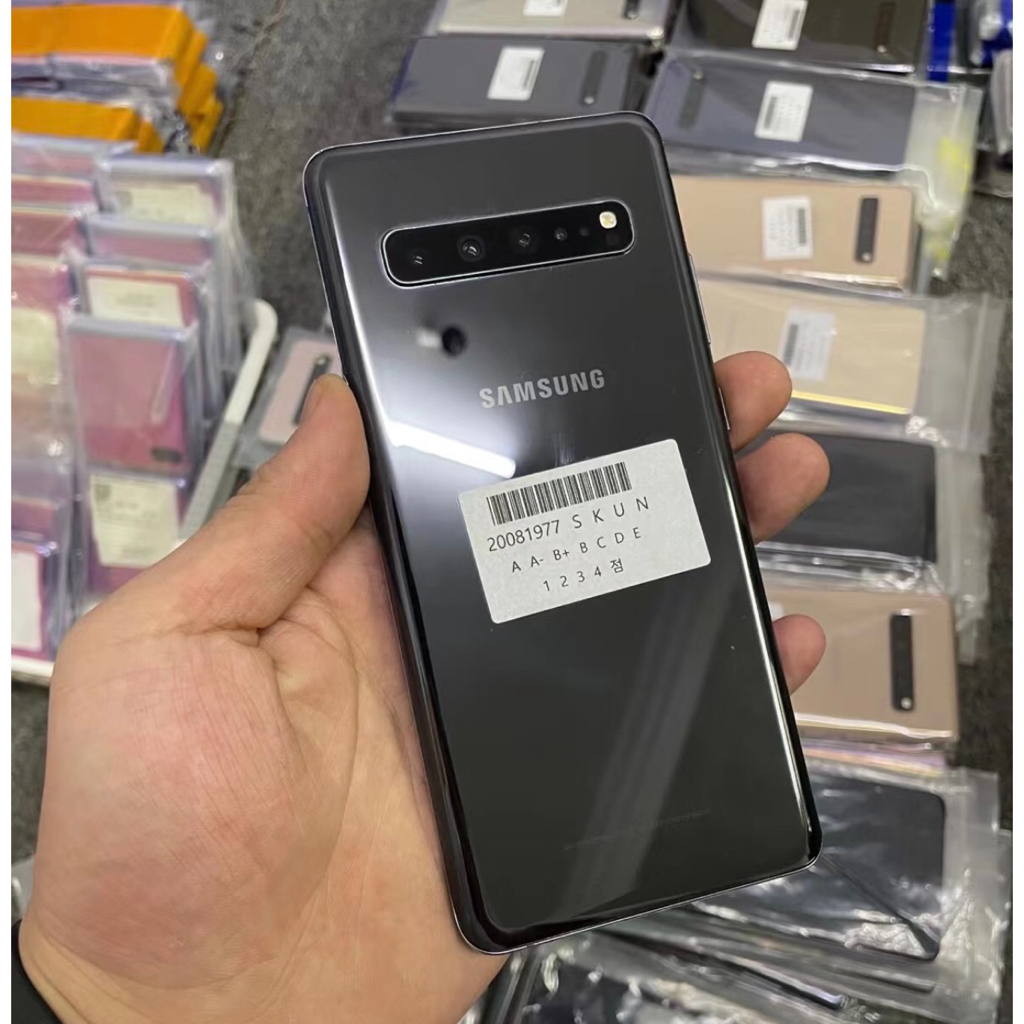 99-ใหม่-samsung-s10-5g-8-256g-เวอร์ชั่นเกาหลี-ของแท้-โทรศัพท์ม็อบลี่-มือสอง-samsung