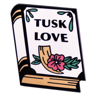 Tusk Love Romance หนังสือนิยาย เคลือบ เครื่องประดับ ของขวัญ