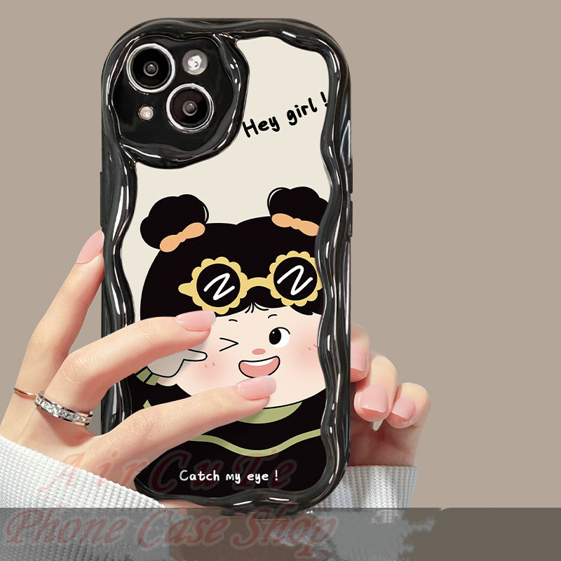 เคส-samsung-a14-a13-a11-m11-a04-a04s-a03-a02-a02s-a71-a54-a53-a52-a52s-a51-a50-a50s-a34-a33-a32-a31-a30-a30s-a24-a23-a21s-a20-4g-5g-3d-relief-frame-boy-girl-soft-black-case