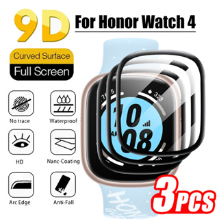ฟิล์มกระจกนิรภัยกันรอยหน้าจอ 3D สําหรับ Honor Watch 4 Watch4 Honor Smart Watch 4