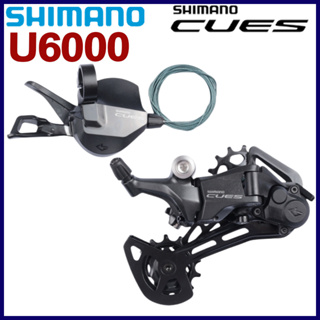 Shimano CUES U6000 ตีนผีหลัง SL-U6000 ขวา 11s 10s RD-U6020 10s 11s U6000 10s 11s สําหรับจักรยานเสือภูเขา