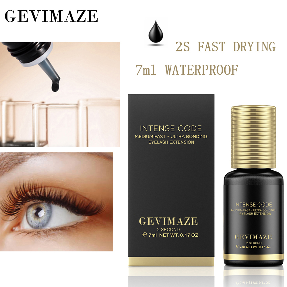 gevimaze-กาวต่อขนตาปลอม-กันน้ํา-กลิ่นไม่ระคายเคือง-5-6-สัปดาห์-7-มล