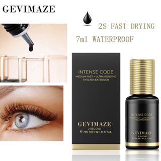 Gevimaze กาวต่อขนตาปลอม กันน้ํา กลิ่นไม่ระคายเคือง 5-6 สัปดาห์ 7 มล.
