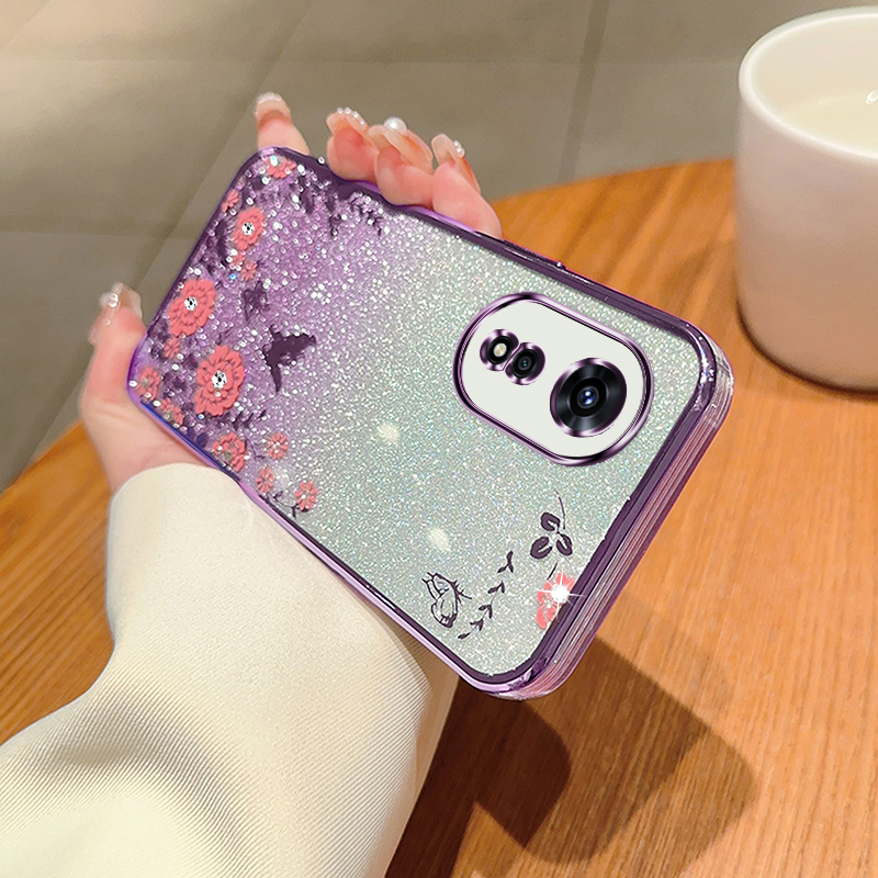 เคสโทรศัพท์มือถือชุบ-ลายการ์ตูนสวน-สําหรับ-oppo-a17k-oppo-a17-oppo-a78