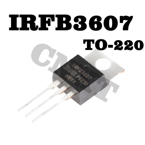 10 ชิ้น IRFB3607 IRFB3607PBF TO-220 N-Channel 75V/80A MOSFET Field ...