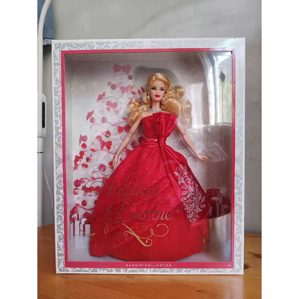barbie-collector-holiday-barbie-2012-doll-w3465-ตุ๊กตาบาร์บี้-เก็บสะสม-วันหยุด-สําหรับตุ๊กตาบาร์บี้-2012-w3465