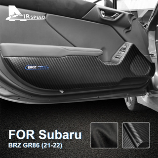 แผ่นสติกเกอร์ติดประตูรถยนต์ กันสกปรก กันเตะ อุปกรณ์เสริม สําหรับ Subaru BRZ GR86 2021-2022