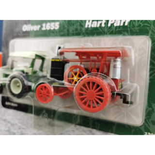 ใหม่ ชุดโมเดลรถแทรกเตอร์ Diecast 1/64 Ertl Oliver 1655Hart parr โลหะผสม