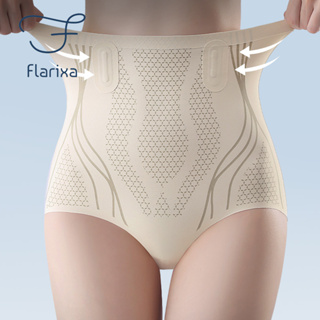 Flarixa กางเกงชั้นใน เอวสูง กระชับสัดส่วนหน้าท้อง ไร้รอยต่อ ยกก้น กระชับสัดส่วน กระชับสัดส่วน สําหรับผู้หญิง