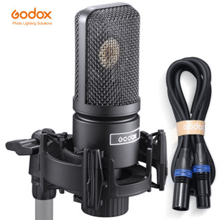 Godox XMic10L XLR ไมโครโฟนคอนเดนเซอร์คาร์ดิออยด์ สําหรับ Youtube Live สตรีมมิ่ง ร้องเพลง บันทึกเสียง คอมพิวเตอร์ เกม ถ่ายทอดสด