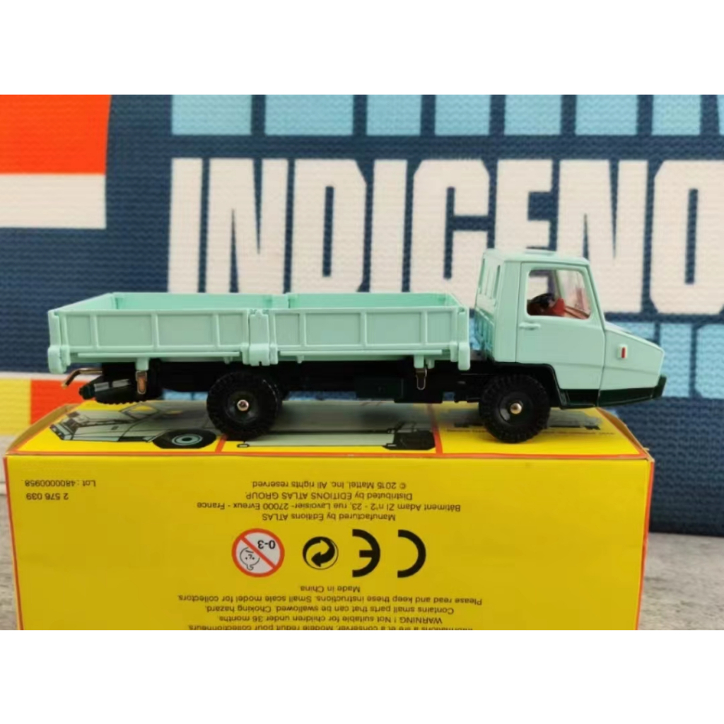 dinky-original-package-โมเดลรถบรรทุก-1-43-bailiai-dump-truck-อัลลอย-ของเล่นสําหรับเด็ก