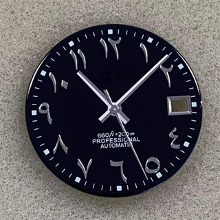 ใหม่ อุปกรณ์เสริมนาฬิกาข้อมือ สีเงิน 28.5 มม. สําหรับ NH35