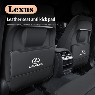 แผ่นหนัง ป้องกันเบาะหลังรถยนต์ อุปกรณ์เสริม สําหรับ Lexus NX RC GS RX L RX SC UX LX450 LX460 LX470 RX330 RX350 CT200 2 ชิ้น