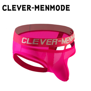 【CLEVER-MENMODE】กางเกงชั้นในซีทรู เอวต่ํา ผ้าตาข่าย ระบายอากาศ เซ็กซี่ ใส่สบาย แฟชั่นสําหรับผู้ชาย