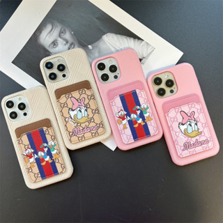 เคสโทรศัพท์มือถือ ลายการ์ตูน พร้อมช่องใส่บัตร แฟชั่น สําหรับ Samsung S23 S22 S21 S20Ultra S23 S22 S21 S20Plus S20FE S21FE A32 A51 A71 A50 A70 S8 S9 S10Plus S10E Note8 9 10 20 Note10Plus