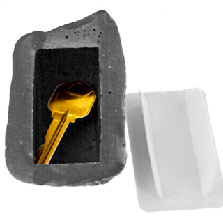 กล่องเก็บกุญแจ หินโคลน แบบกลวง เพื่อความปลอดภัย สําหรับบ้าน สวน 1 ชิ้น