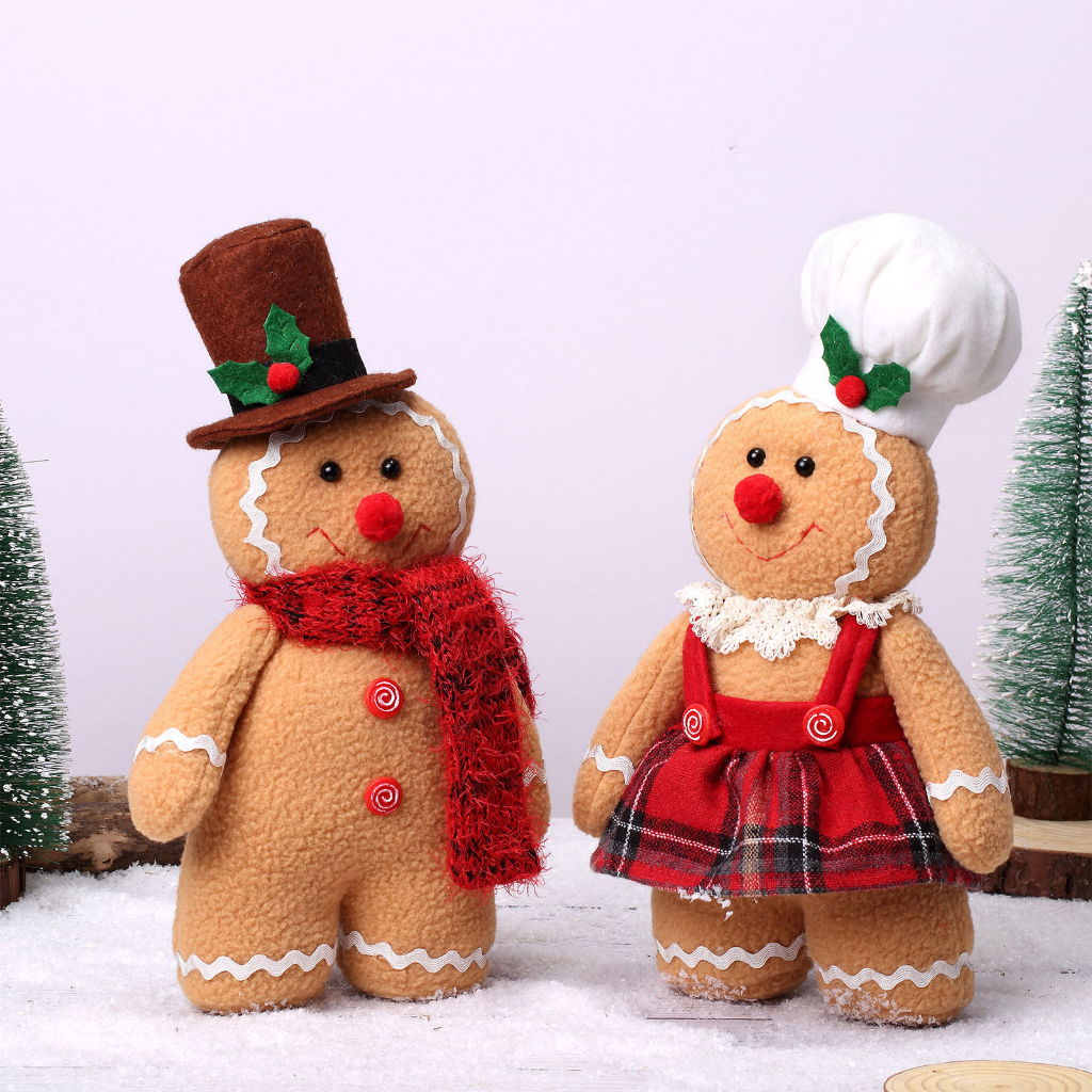 ฟิกเกอร์มนุษย์ขนมปังขิงน่ารัก-เต็มไปด้วยความอบอุ่น-สําหรับตกแต่งบ้าน-เทศกาลคริสต์มาส