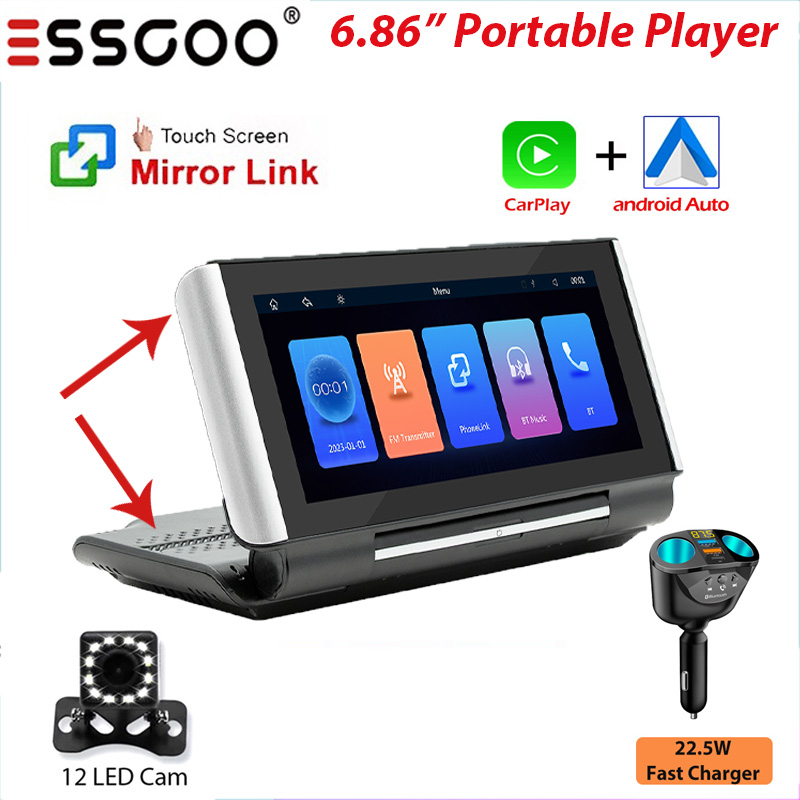 essgoo-เครื่องเล่นมัลติมีเดีย-วิทยุ-fm-ไร้สาย-android-6-86-นิ้ว-ถอดได้-สําหรับรถยนต์