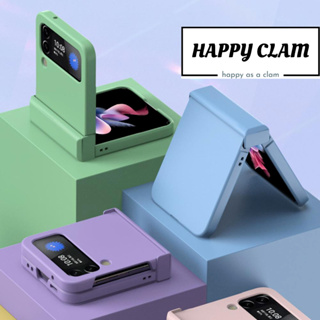เคสโทรศัพท์มือถือ ซิลิโคนแข็ง กันกระแทก สีมาการอง พับได้ สําหรับ Samsung Galaxy Z Flip5 4 3 5G