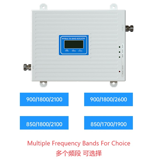 เครื่องขยายสัญญาณโทรศัพท์มือถือ-สามในหนึ่งเดียว-รับส่งตรงจากโรงงาน-พื้นที่ขนาดใหญ่