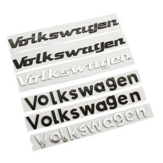 【Volkswagen】สติกเกอร์ตราสัญลักษณ์โลโก้ Volkswagen CC Magton Tiguan Volkswagen สําหรับติดด้านหลังรถยนต์