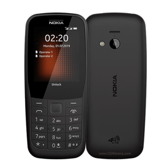 มาใหม่-nokia-220-4g-โทรศัพท์มือถือบลูทูธ-ซิมคู่-ของแท้-ครบชุด