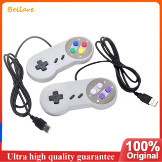 (BEL) จอยเกม 4 ปุ่ม Super Nintendo SNES USB สําหรับ PC/MAC Controllers