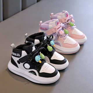พร้อมส่ง รองเท้าผ้าใบลําลอง แบบนิ่ม ใส่สบาย สําหรับเด็กนักเรียน