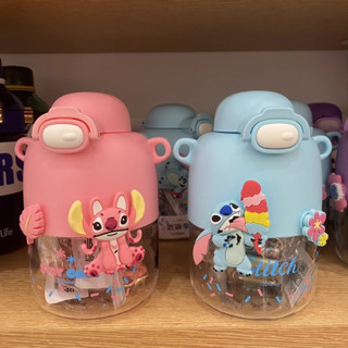 Miniso MINISO Disney Stitch Series Space Cup แก้วน้ํา ลาย Stitch Angel ขนาด 550 มล.