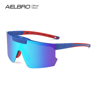 Aielbro แว่นตากันแดด UV400 สําหรับผู้ชาย ผู้หญิง เหมาะกับการเล่นกีฬา ขี่จักรยาน ตกปลา ท่องเที่ยว ตั้งแคมป์