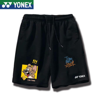 Yonex ใหม่ YY กางเกงขาสั้น กางเกงกีฬา แบดมินตัน แบบแห้งเร็ว สีดํา และสีขาว สําหรับเด็ก วัยรุ่น ทุกเพศ