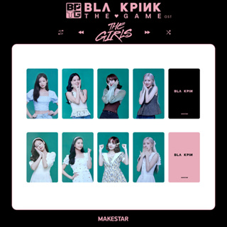 การ์ดโบนัส Blackpink Pink Ink BPTG Lisa Rose Jisoo Jennie