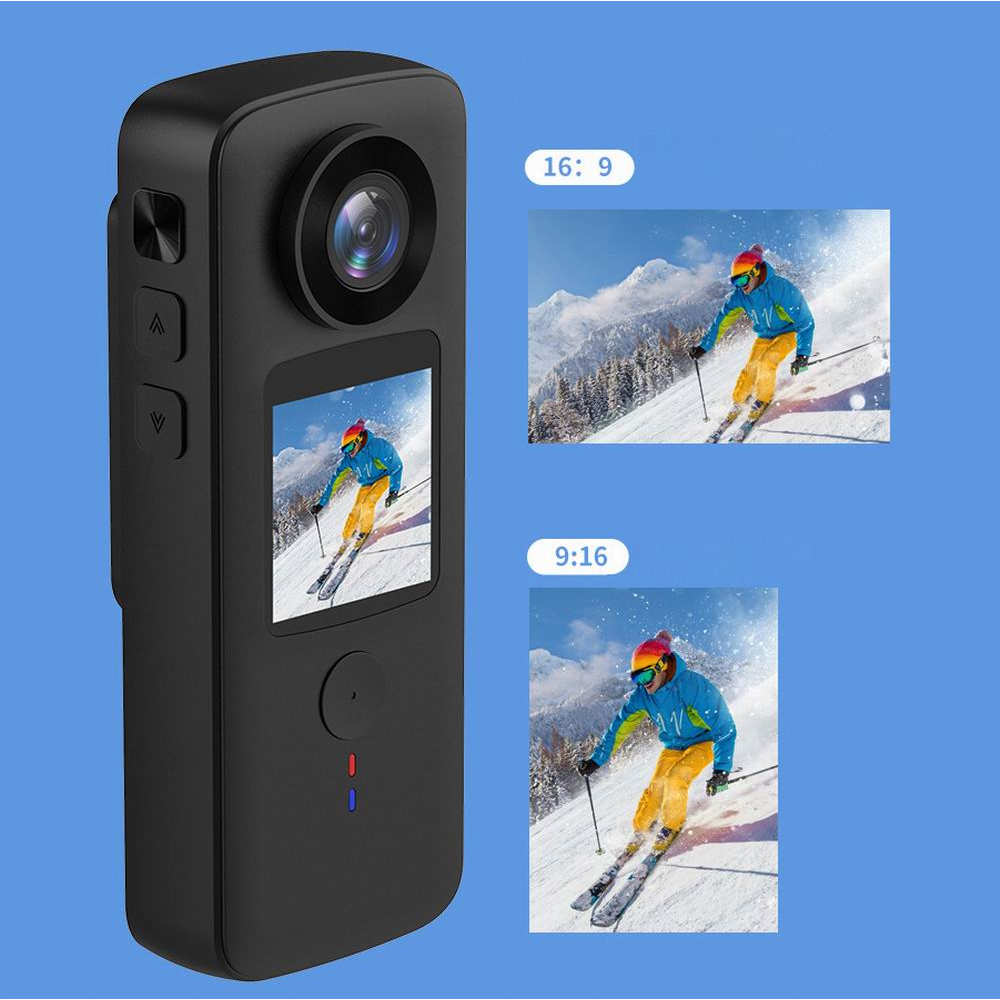 กล้องแอคชั่น-4k-hd-vlog-หน้าจอคู่-ป้องกันการสั่นสะเทือน-บันทึกวิดีโอมือถือ-กลางแจ้ง-ดําน้ํา-กีฬา-กล้องร่างกาย-กันน้ํา