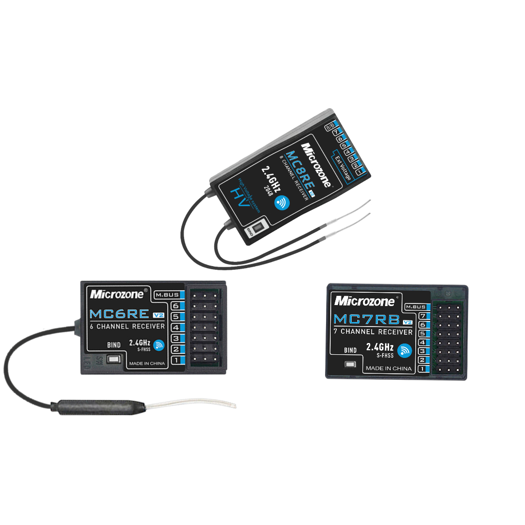 ใหม่ รีโมตคอนโทรล Microzone MC7RB-V2 MC6RE-V2 MC8RE-V2 สําหรับ MC6 ...