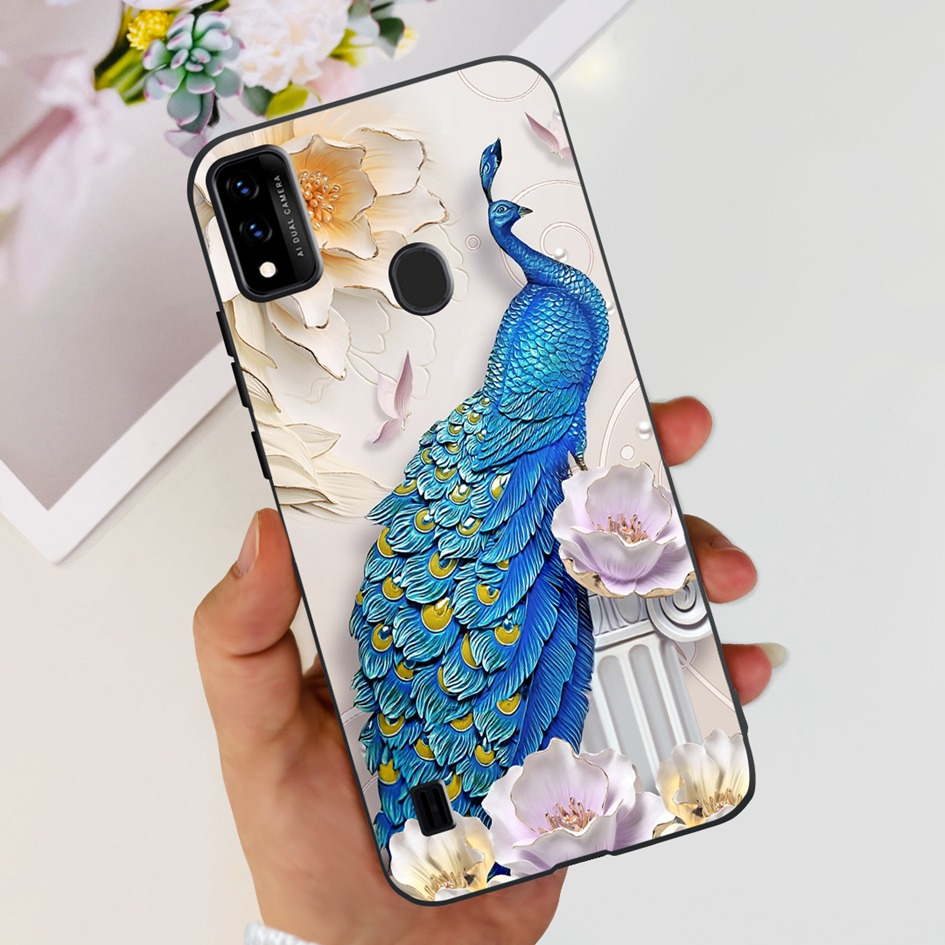 เคสโทรศัพท์มือถือแบบนิ่ม-ลายนักบินอวกาศน่ารัก-สําหรับ-zte-blade-a51-6-52-นิ้ว-zte-blade-a51-2021-bladea51