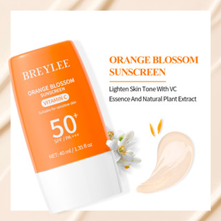 Breylee Orange Blossom SPF 50+/PA++++ ครีมกันแดด ไวท์เทนนิ่ง หน้ากระจ่างใส ดูแลผิว 40 มล.