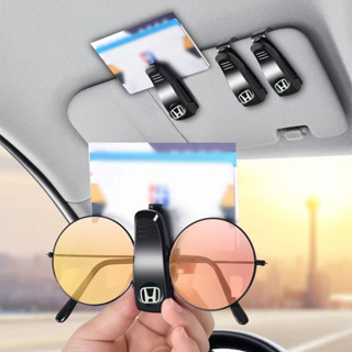 【Honda / ฮอนด้า】คลิปกันแดดรถยนต์  sunvisor คลิปหนีบแว่นตา คลิปหนีบแว่นในรถ glasses clip ที่หนีบบัตรในรถ ที่เก็บแว่น ที่หนีบแว่นตากันแดด