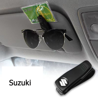 【Suzuki/ซูซูกิ】คลิปหนีบแว่นตา คลิปหนีบแว่นในรถ glasses clip ที่หนีบบัตรในรถ ที่เก็บแว่น ที่หนีบแว่นตากันแดด for Suzuki Ertiga Karimun Swift Baleno FUTURA Aerio Pemegang Botol Bantalan XL7 SX4 Jimny vitara Jimny
