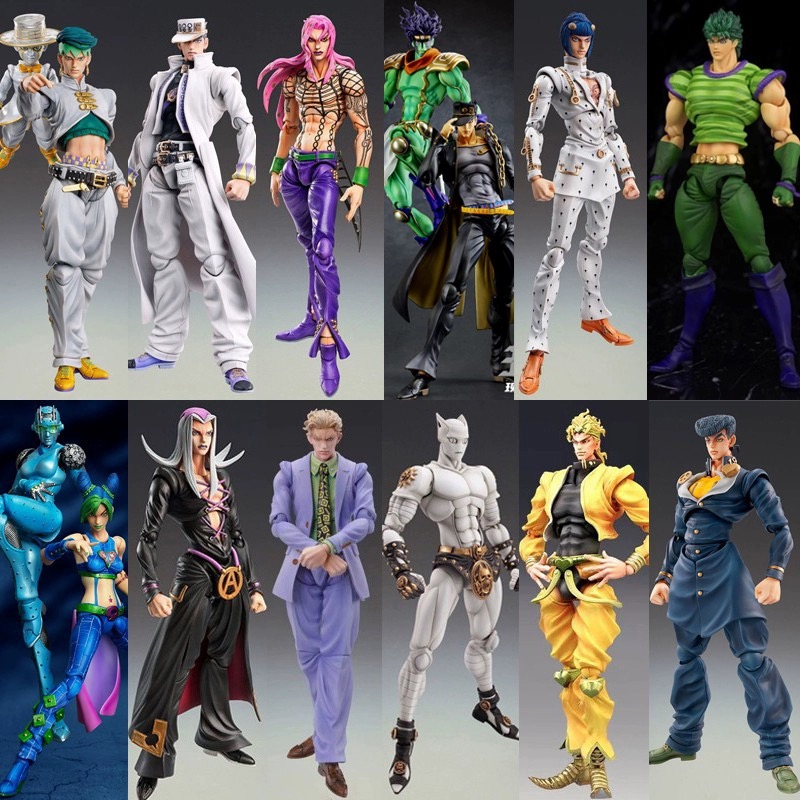 boxed-ฟิกเกอร์อนิเมะ-jojo-bizarre-adventure-kujo-jotaro-dio-brando-diavolo-bruno-bucciarati-leone-abbacchio-jolyne-cujoh-ขนาด-15-ซม