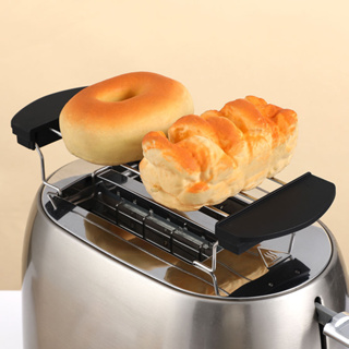 Bofengss.th ตะแกรงปิ้งขนมปัง เบอร์เกอร์ อุปกรณ์เสริม แบบเปลี่ยน สําหรับเครื่องปิ้งขนมปัง 2 ชิ้น