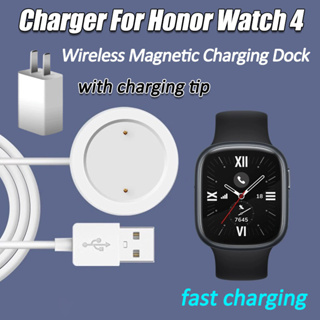 แท่นชาร์จ แบบแม่เหล็กไร้สาย USB สําหรับ Honor Watch 4