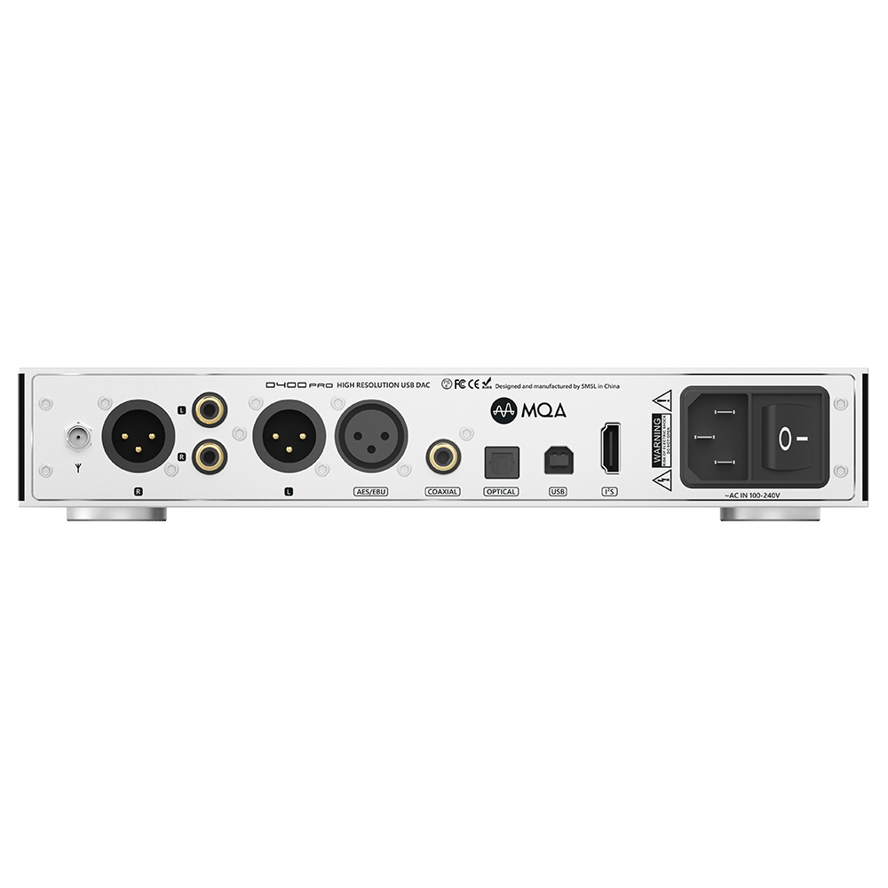 smsl-d400pro-audio-dac-ak4191-ak4499ex-mqa-cd-บลูทูธ-aptx-hd-i2s-hdmi-dsd512-aes-พร้อมรีโมตคอนโทรล